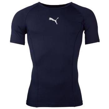 Puma LIGA BASELAYER TEE Pánské funkční triko, tmavě modrá, velikost