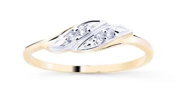 Cutie Diamonds Bicolor prsten ze zlata s diamanty DZ8021-10-X-1 48 mm