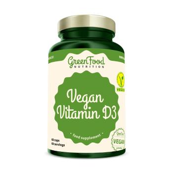 GreenFood Nutrition Vegan Vitamin D3 60 kapslí