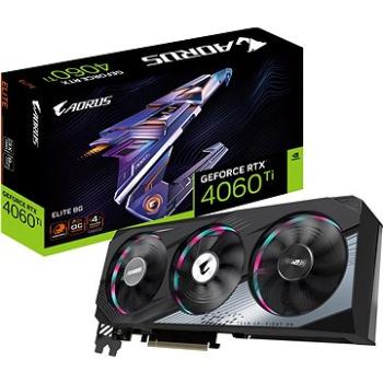 GIGABYTE AORUS GeForce RTX 4060 Ti ELITE 8G (GV-N406TAORUS E-8GD)