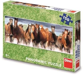 Puzzle Lovak a vízben 150 panoráma puzzle