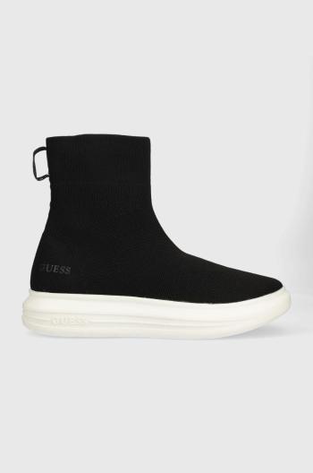 Sneakers boty Guess VIBO SOCK černá barva, FM6VSO FAB12