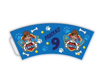 Personal Personalizované papierové poháre 6 ks - Paw Patrol