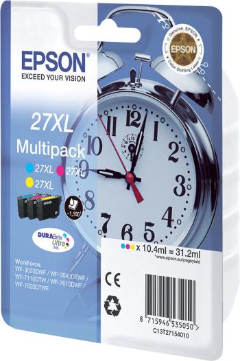 Epson T27054012, 27 barevná (color) originální cartridge