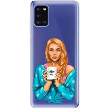 iSaprio Coffe Now - Redhead pro Samsung Galaxy A31 (cofnored-TPU3_A31)