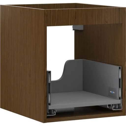 MEXEN Box-A skříňka pro umyvadlo 40, 1 šuplík, ořech 91AX0-0400-470-1-86