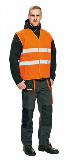 LYNX vesta reflexní oranžová XXXL