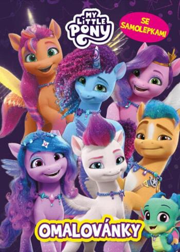 My Little Pony - Omalovánky se samolepkami - kolektiv autorů