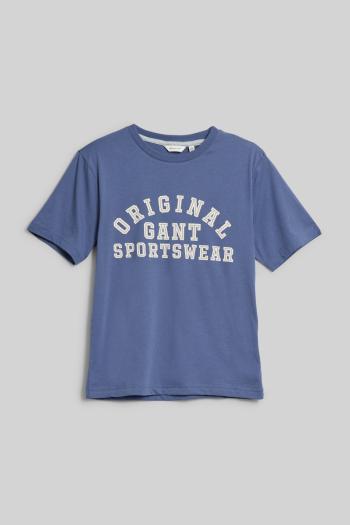 TRIČKO GANT ORIGINAL SPORTSWEAR T-SHIRT WASHED BLUE