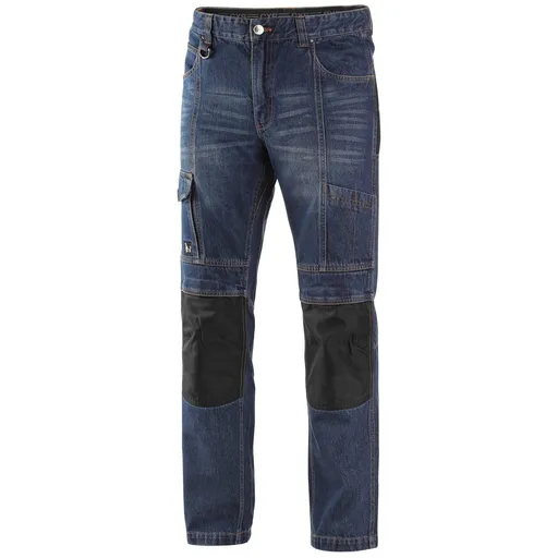 Canis (CXS) Pánské džínové kalhoty NIMES I - Modrá / černá | 48