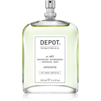 Depot No. 407 Restoring Aftershave osvěžující voda po holení Sartorial Sage 100 ml