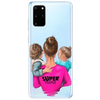 iSaprio Super Mama - Boy and Girl pro Samsung Galaxy S20+ (smboygirl-TPU2_S20p)