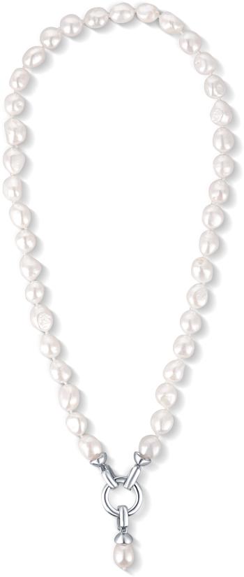 JwL Luxury Pearls Náhrdelník z pravých bílých perel JL0559