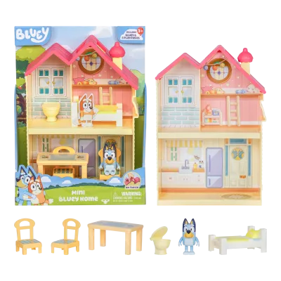 Mini domeček Bluey s příslušenstvím + figurka