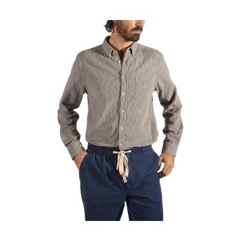 Portuguese Flannel  Lobo Shirt - Grey  Košele s dlhým rukávom Šedá