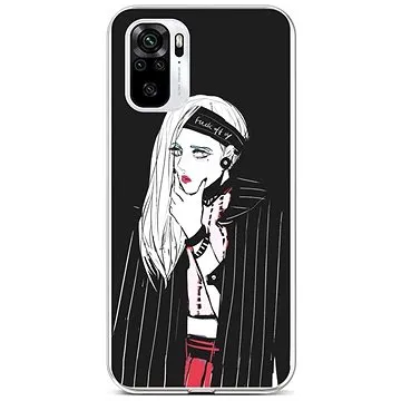 TopQ Xiaomi Redmi Note 10 silikon Dark Girl 58999 (Sun-58999)