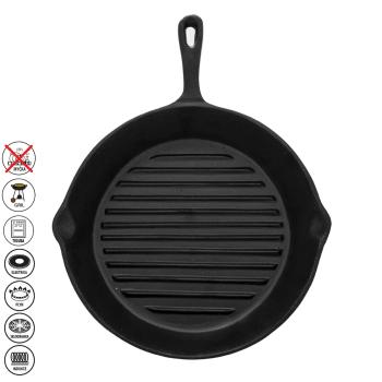 Grillserpenyő LITINA öntöttvasból