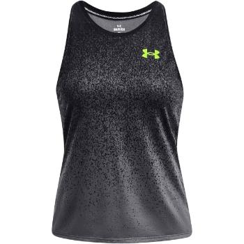 Under Armour RUSH CICADA Dámské tréninkové tílko, tmavě šedá, velikost