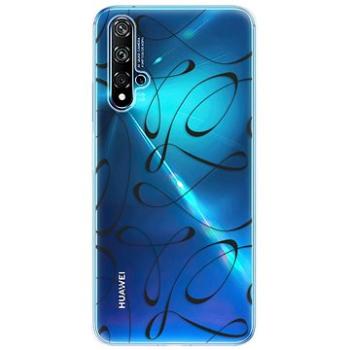 iSaprio Fancy - black pro Huawei Nova 5T (fanbl-TPU3-Nov5T)