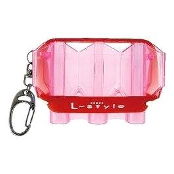 L Style Pouzdro na šipky Krystal Flight Case - clear pink (288687)