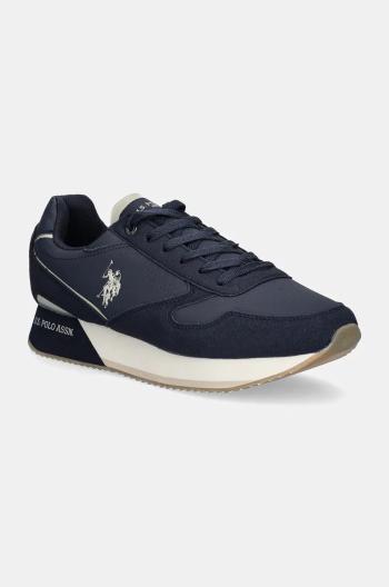 Sneakers boty U.S. Polo Assn. NOBIL tmavomodrá barva, NOBIL003M/DHY7