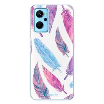 Odolné silikonové pouzdro iSaprio - Feather Pattern 10 - Realme 9i