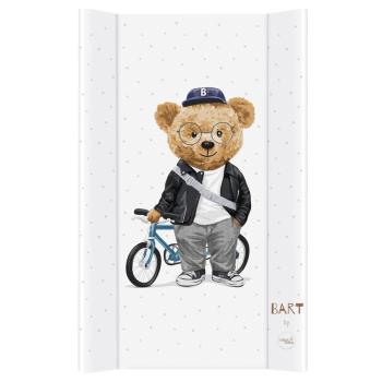 CEBA BABY Podložka přebalovací 2-hranná s pevnou deskou (50x80) Comfort Fluffy Puffy Bart