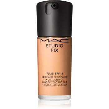 MAC Cosmetics Studio Fix Fluid SPF 15 24HR Matte Foundation + Oil Control matující make-up SPF 15 odstín NW18 30 ml