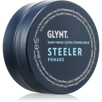 Glynt Steeler Pomade vlasová pomáda na vodní bázi s extra silnou fixací 20 ml