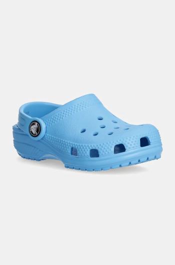 Dětské pantofle Crocs CLASSIC CLOG modrá barva, 206990