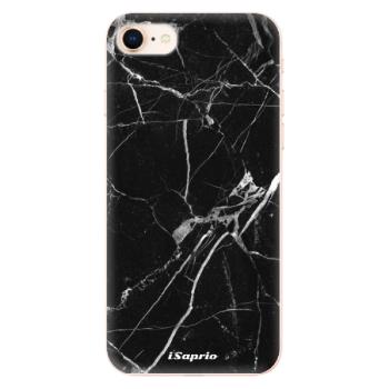 Odolné silikonové pouzdro iSaprio - Black Marble 18 - iPhone 8