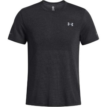 Under Armour SEAMLESS STRIDE Pánské tričko, černá, velikost