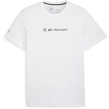 Puma BMW M MOTORSPORT MMS GRAPHIC TEE Pánské triko, bílá, velikost