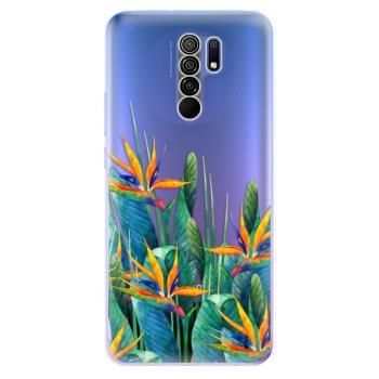 Odolné silikonové pouzdro iSaprio - Exotic Flowers - Xiaomi Redmi 9