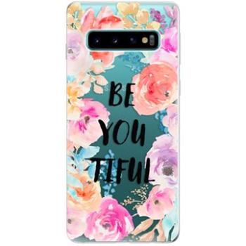 iSaprio BeYouTiful pro Samsung Galaxy S10 (BYT-TPU-gS10)