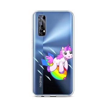 TopQ Realme 7 silikon Flying Unicorn 62086 (Sun-62086)