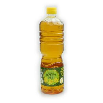 NATURAL JUHLAVA Olej repkový za studena lisovaný 1000 ml