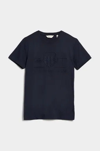 TRIČKO GANT TONAL SHIELD T-SHIRT EVENING BLUE