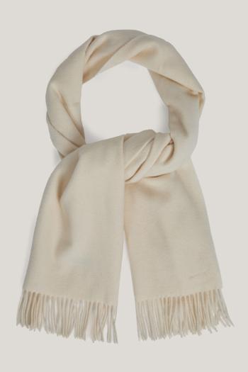 ŠÁLA GANT WOOL WOVEN SCARF CREAM