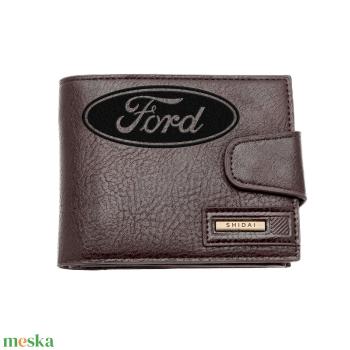 Gravírozott barna pénztárca - Ford