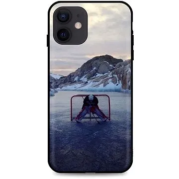 TopQ iPhone 12 silikon Hockey Goalie 55107 (Sun-55107)