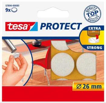 TESA Filckorong, karcolásgátló, 26 mm, TESA &quot;Protect®&quot;, fehér