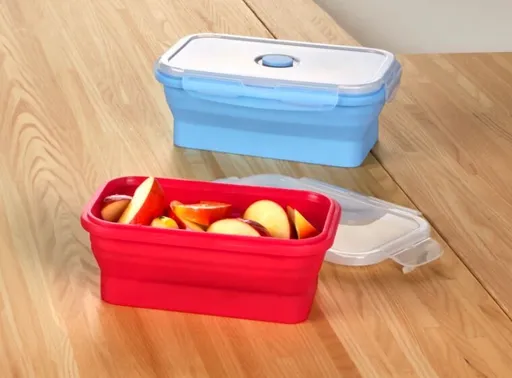 Souprava skládacích dóz s víčky