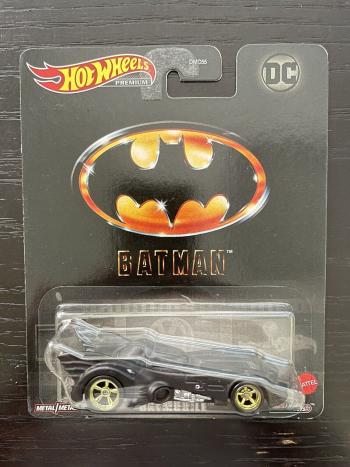 Játék autó Hot Wheels Prémium autó - Batmobile