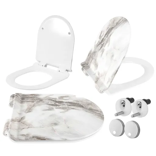 REA WC sedátko CARLO LAVA MATT DUROPLAST SLIM REA-C4620