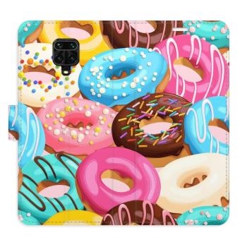 Flipové pouzdro iSaprio - Donuts Pattern 02 - Xiaomi Redmi Note 9 Pro / Note 9S