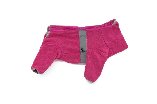 Vsepropejska Komfort fleecová kombinéza pro psa Barva: Růžová, Délka zad (cm): 24, Obvod hrudníku: 30 - 36 cm