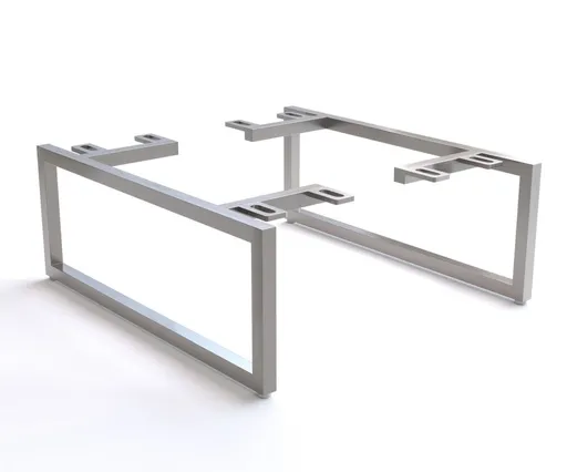 Podnož zkosená úzká 15 cm nerezová ocel kartáčovaná pro