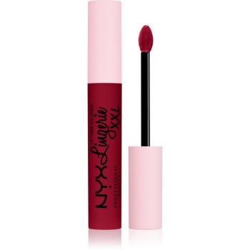 NYX Professional Makeup Lip Lingerie XXL tekutá rtěnka s matným finišem odstín 22 - Sizzlin 4 ml