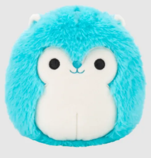 SQUISHMALLOWS Fuzzamallows Veverka - Santiago, 13 cm